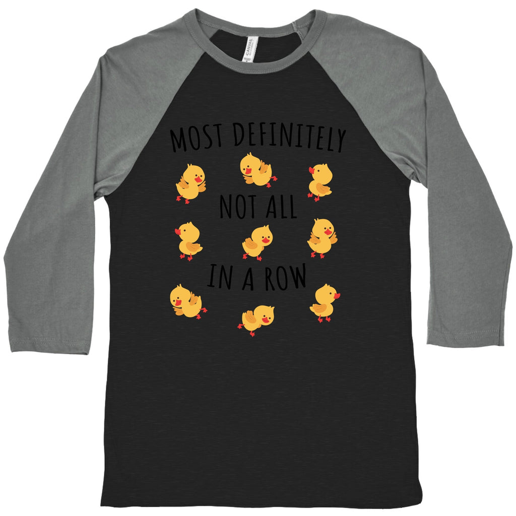 Not All In A Row Baseball - Adult & Kids T-Shirts, Sweatshirts & Hoodies apparel design preview 1