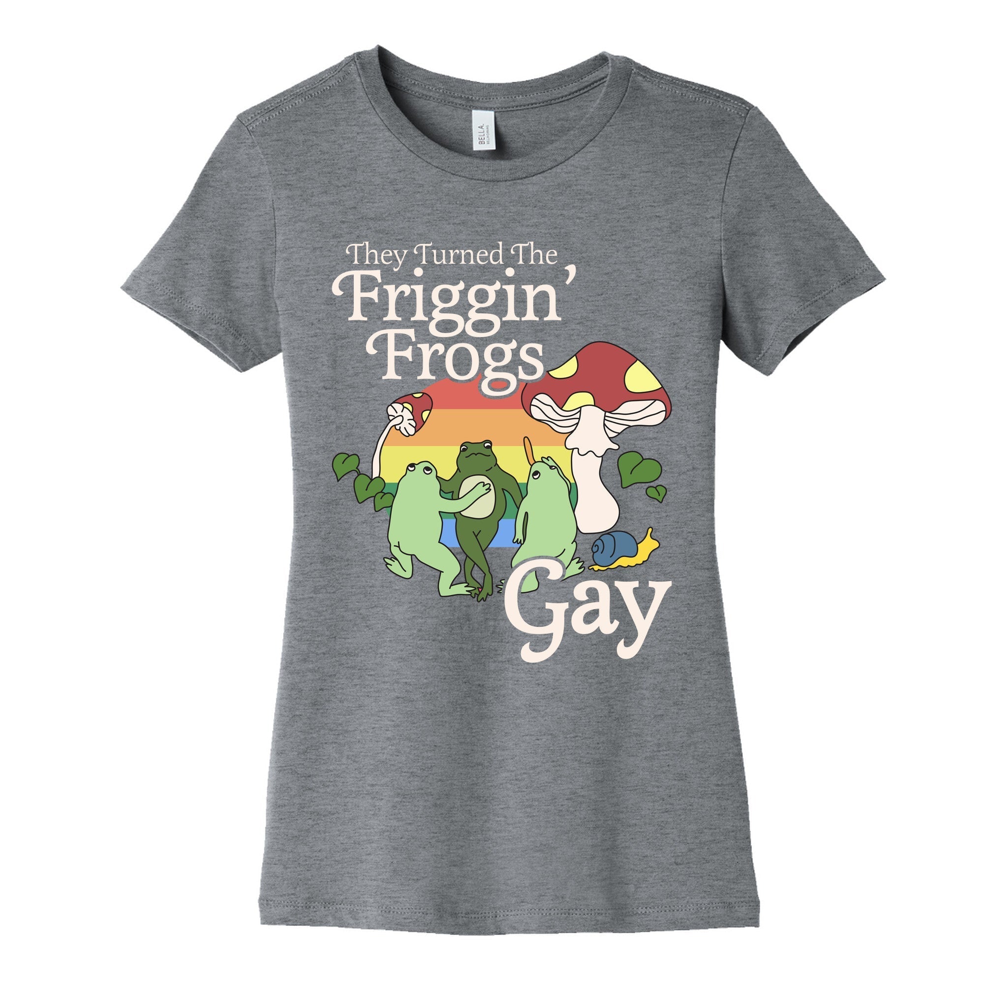 Gay Frogs Womens Cotton - Adult & Kids T-Shirts, Sweatshirts & Hoodies apparel design preview 1