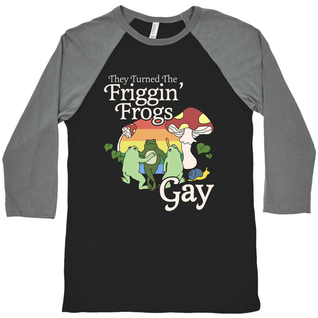 Gay Frogs Baseball - Adult & Kids T-Shirts, Sweatshirts & Hoodies apparel design preview 1
