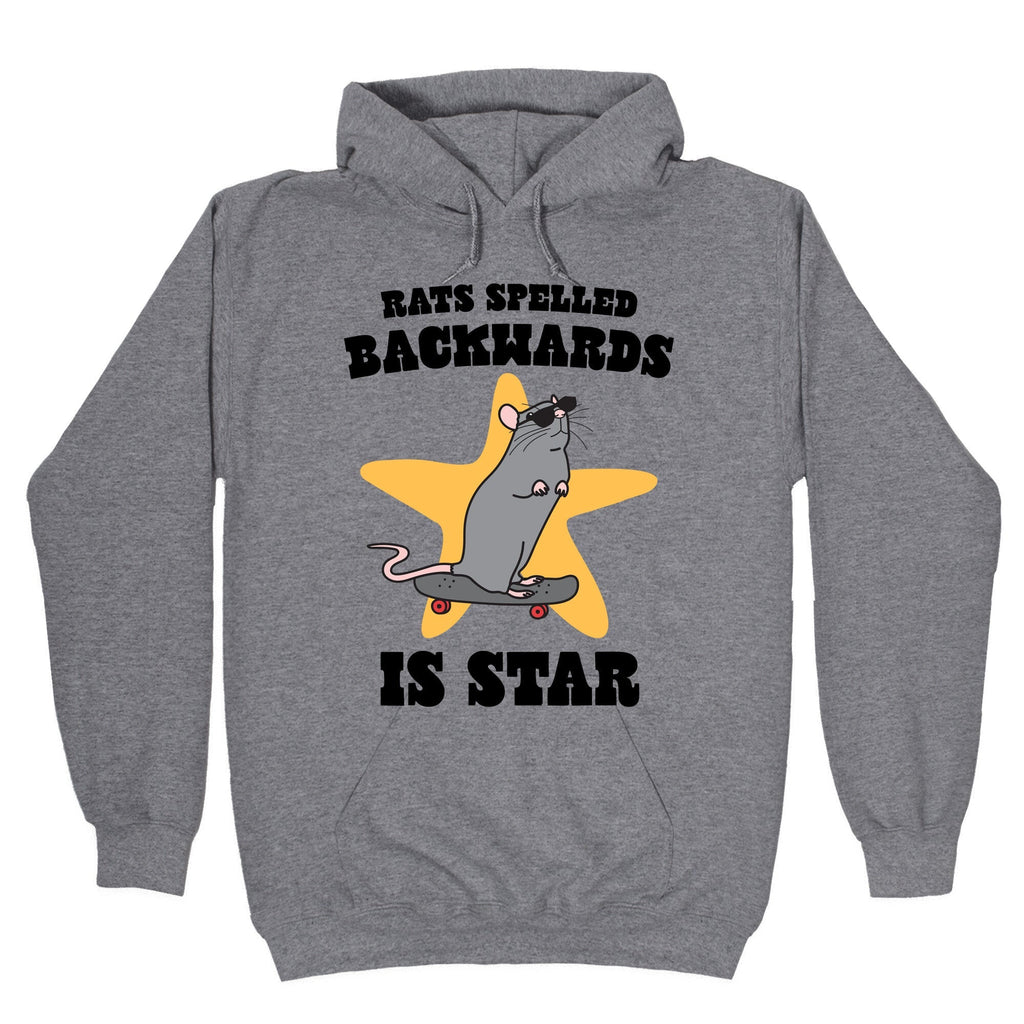 Rats Spelled Backwards is STAR - Adult & Kids T-Shirts, Sweatshirts & Hoodies apparel design preview 1