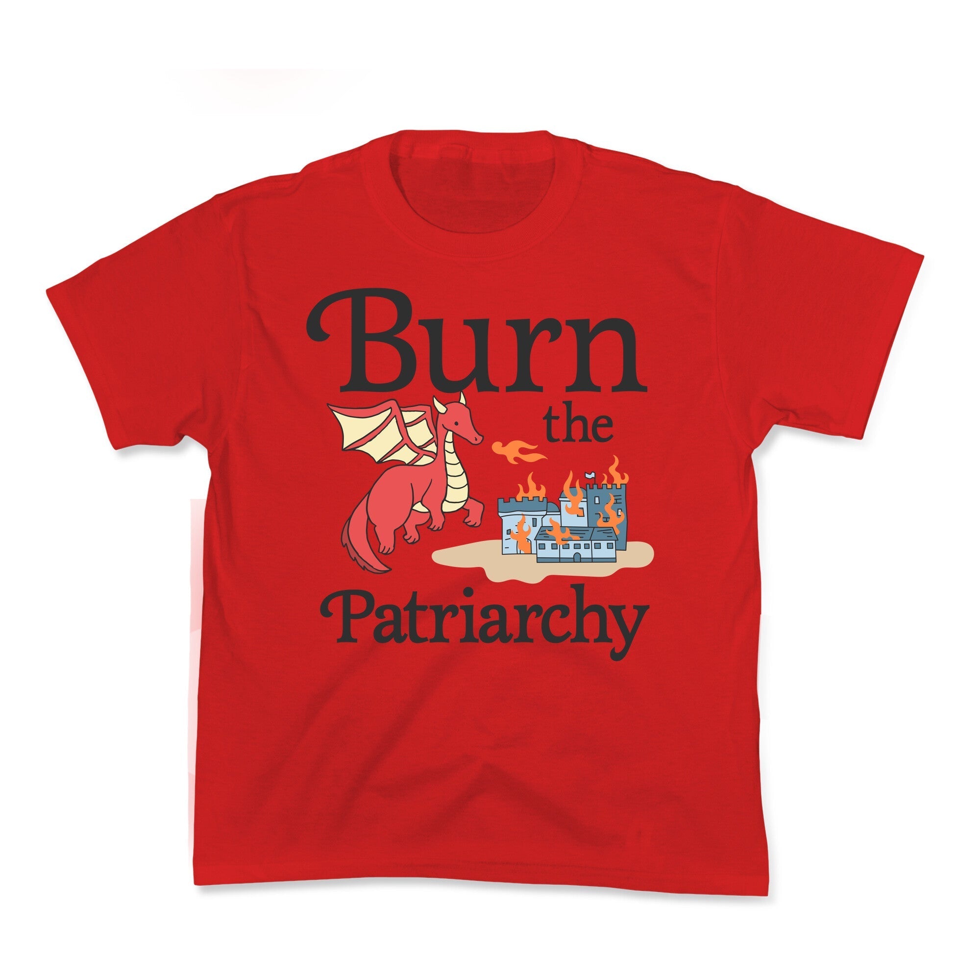 Burn the Patriarchy - Adult & Kids T-Shirts, Sweatshirts & Hoodies apparel design preview 1