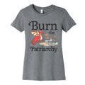 Burn the Patriarchy Womens Cotton - Adult & Kids T-Shirts, Sweatshirts & Hoodies apparel design preview 1
