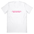 Keep The Immigrants, Deport Racists V-Neck - Adult & Kids T-Shirts, Sweatshirts & Hoodies apparel design preview 1