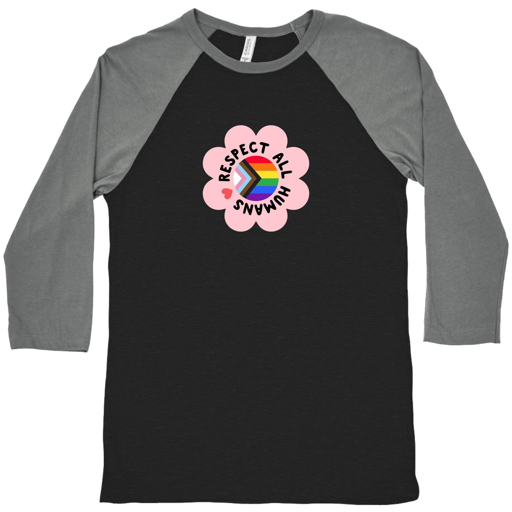 Respect All Humans Baseball - Adult & Kids T-Shirts, Sweatshirts & Hoodies apparel design preview 1