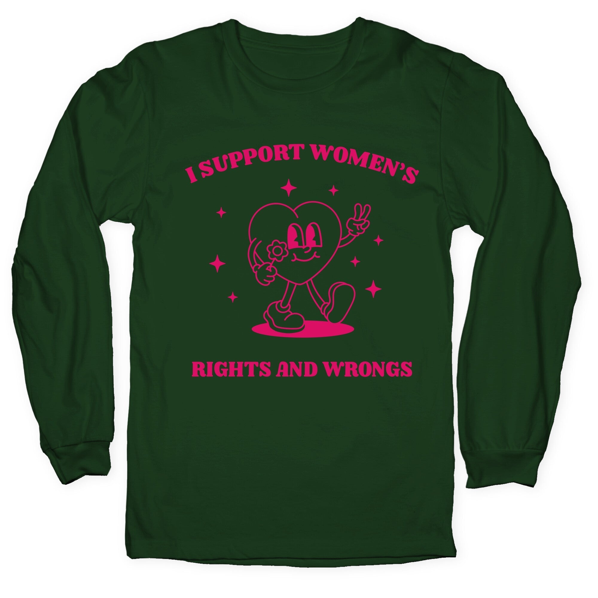 I Support Womens Rights And Wrongs - Adult & Kids T-Shirts, Sweatshirts & Hoodies apparel design preview 1