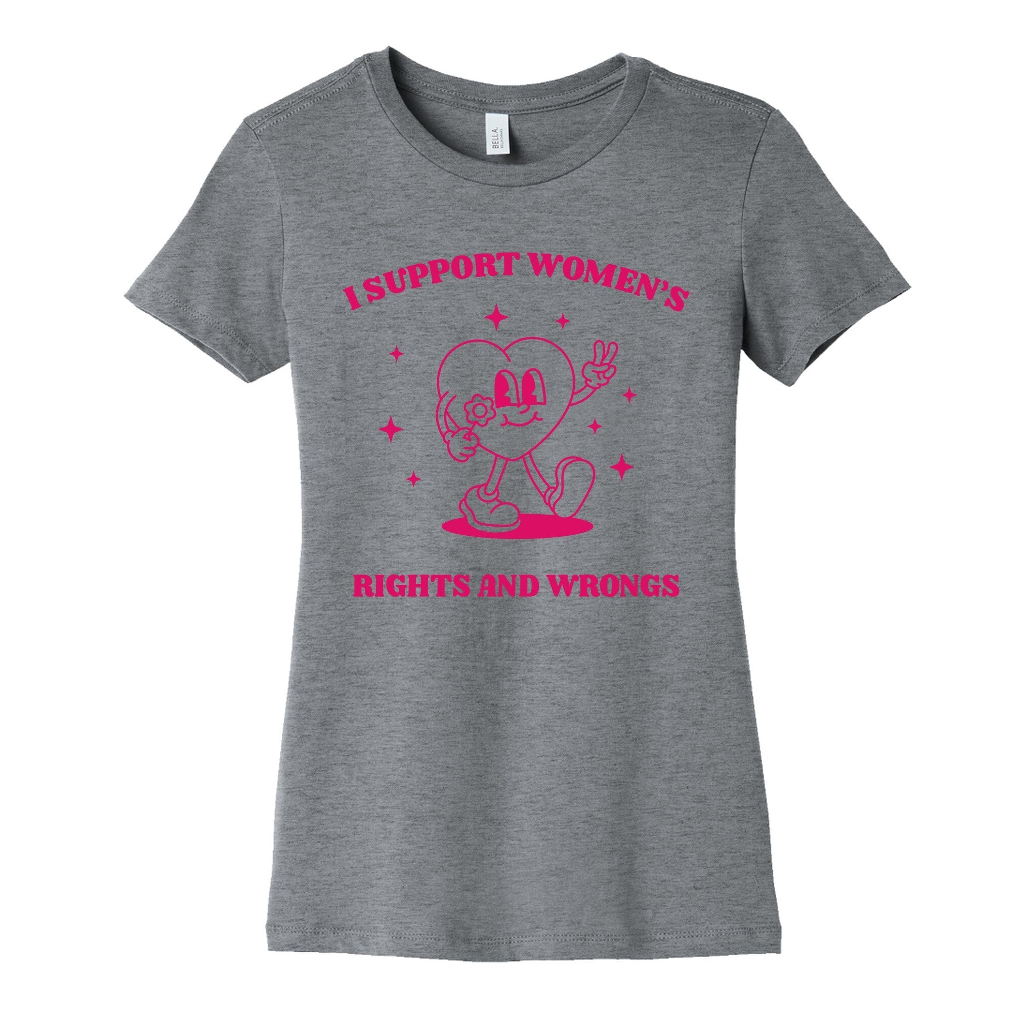 I Support Womens Rights And Wrongs Cotton - Adult & Kids T-Shirts, Sweatshirts & Hoodies apparel design preview 1