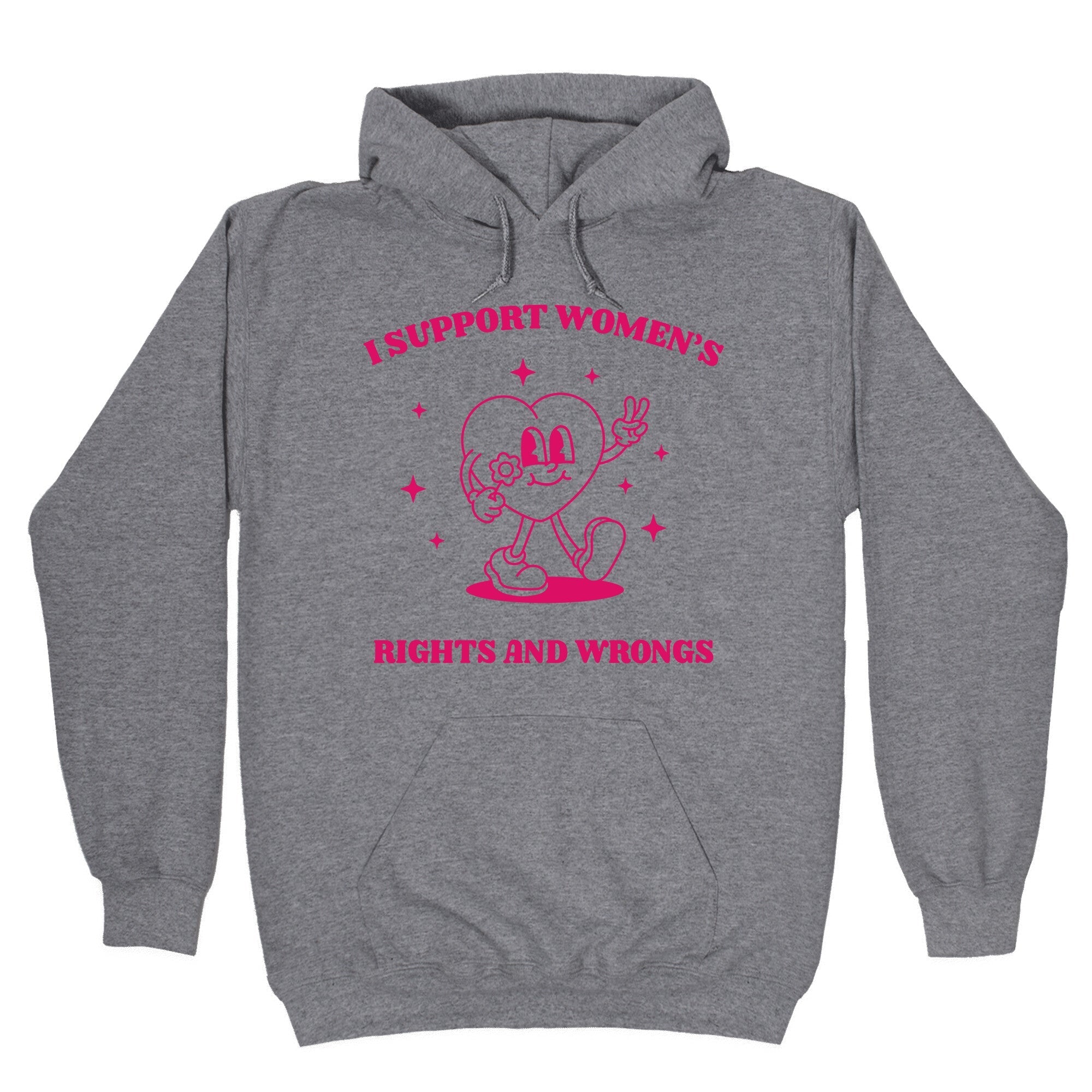 I Support Womens Rights And Wrongs - Adult & Kids T-Shirts, Sweatshirts & Hoodies apparel design preview 1