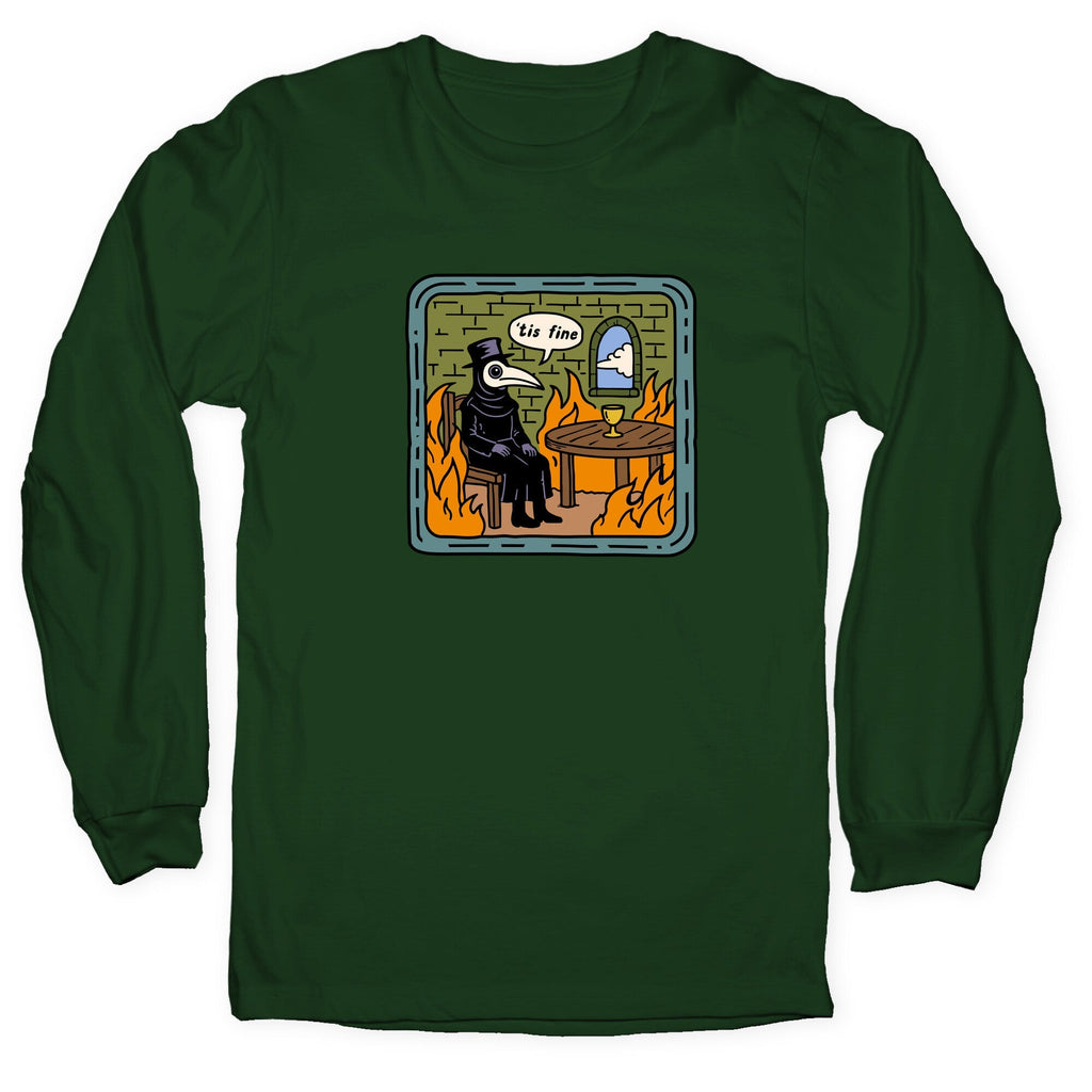 Tis Fine - Adult & Kids T-Shirts, Sweatshirts & Hoodies apparel design preview 1