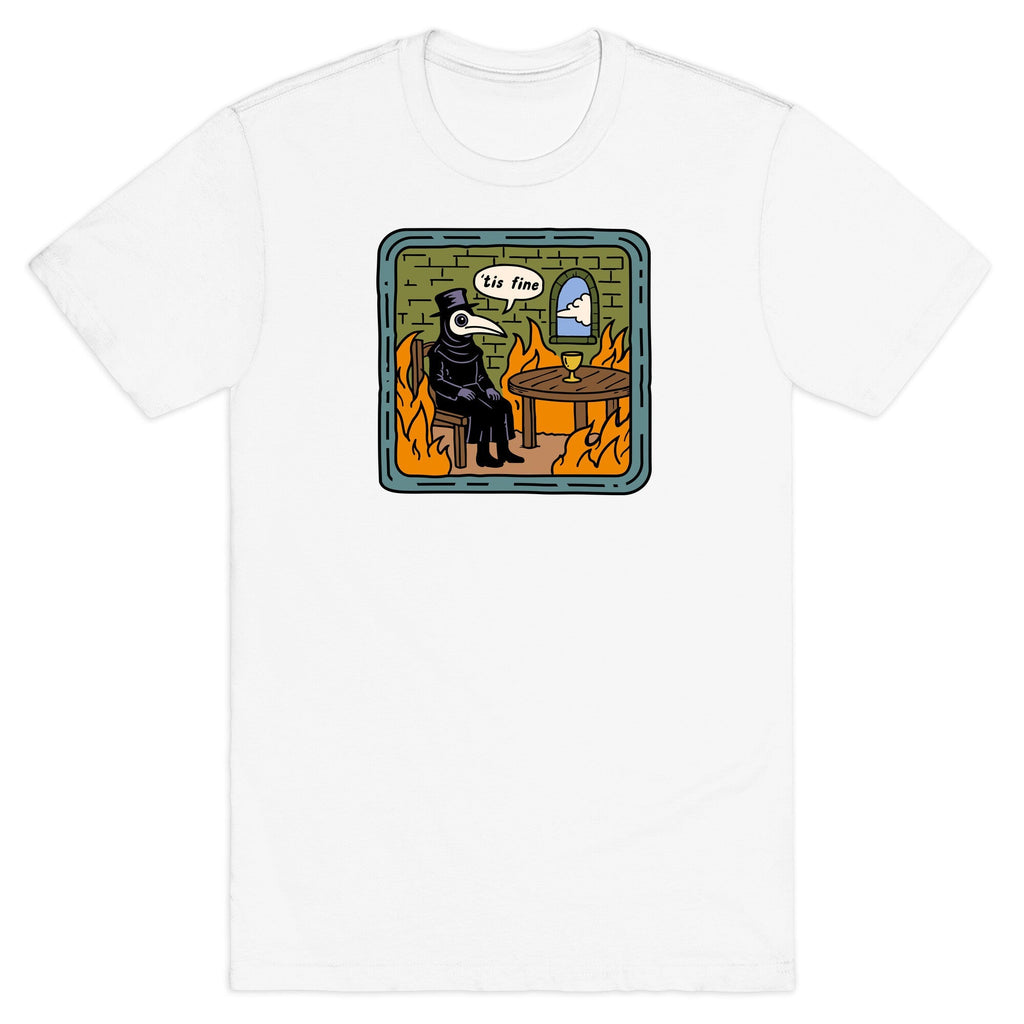 Tis Fine - Adult & Kids T-Shirts, Sweatshirts & Hoodies apparel design preview 1