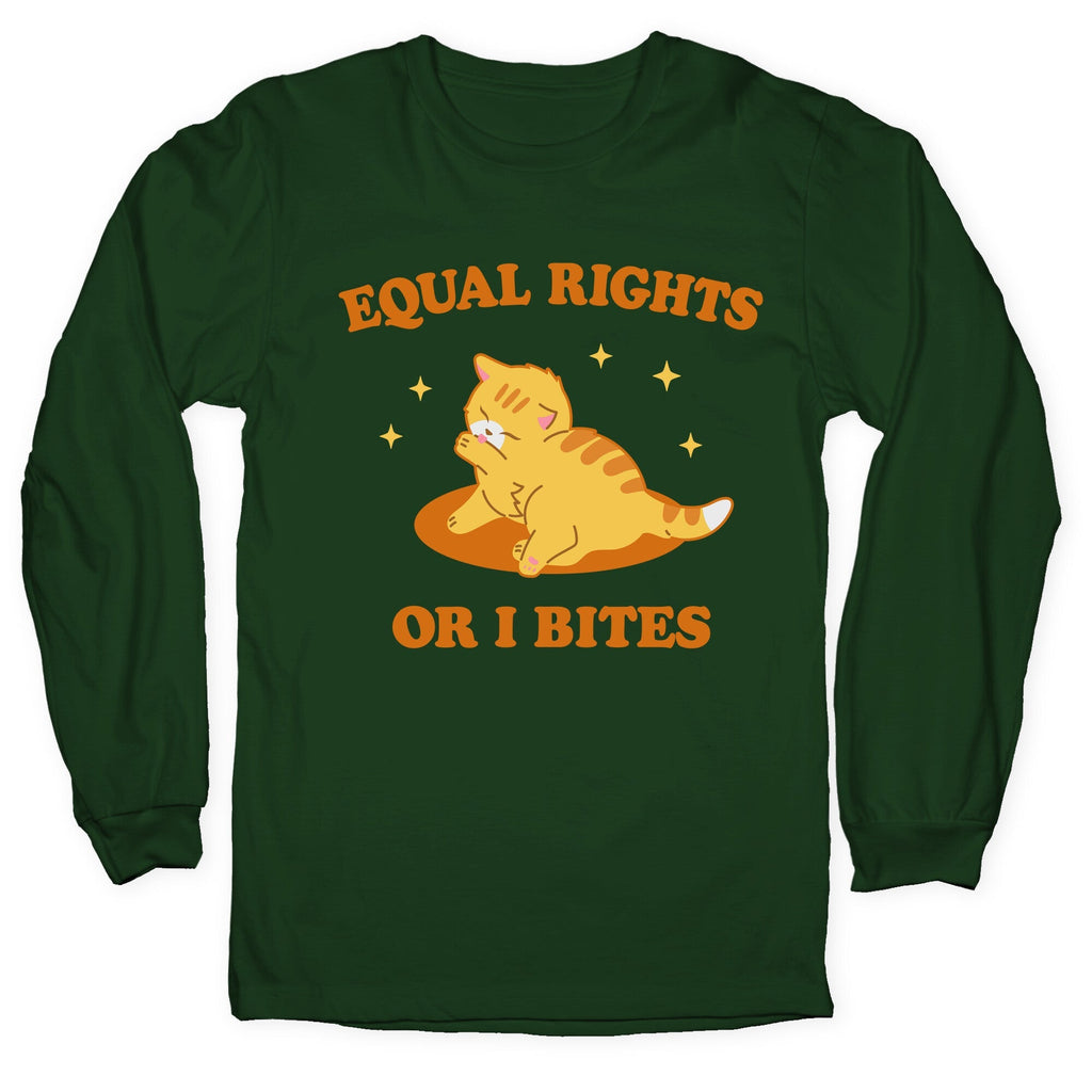 Equal Rights or I Bites - Adult & Kids T-Shirts, Sweatshirts & Hoodies apparel design preview 1