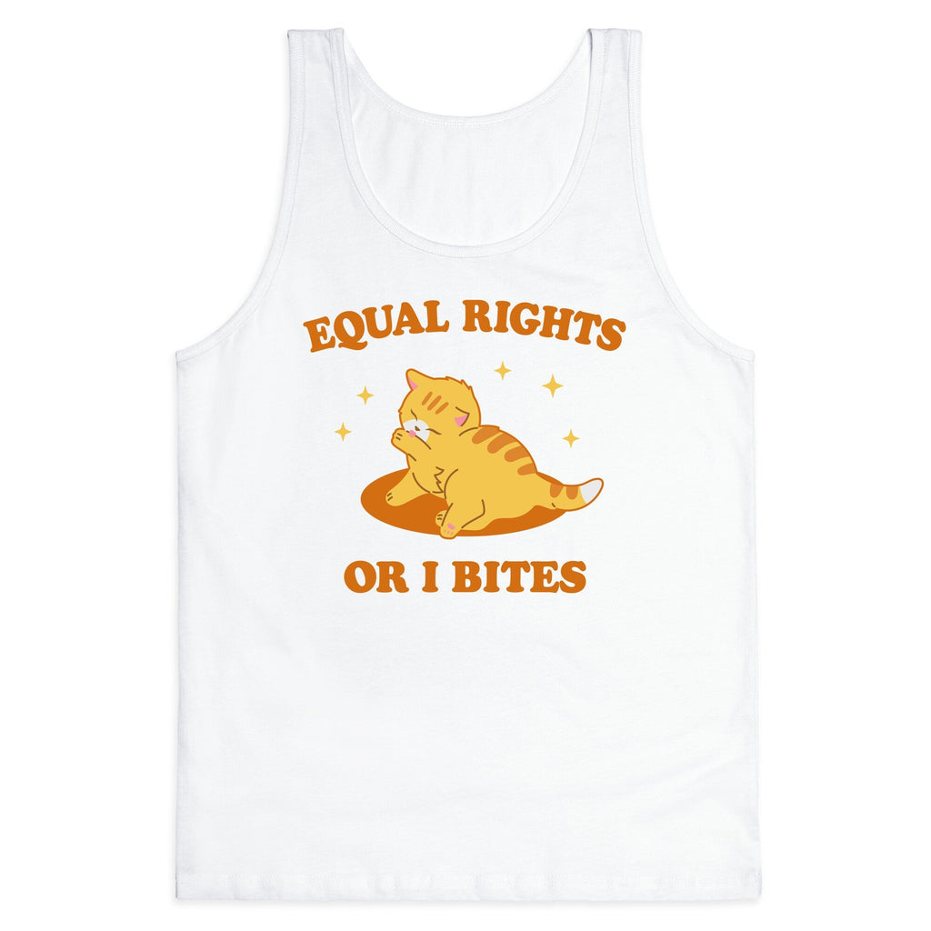 Equal Rights or I Bites Tank Top - Adult & Kids T-Shirts, Sweatshirts & Hoodies apparel design preview 1