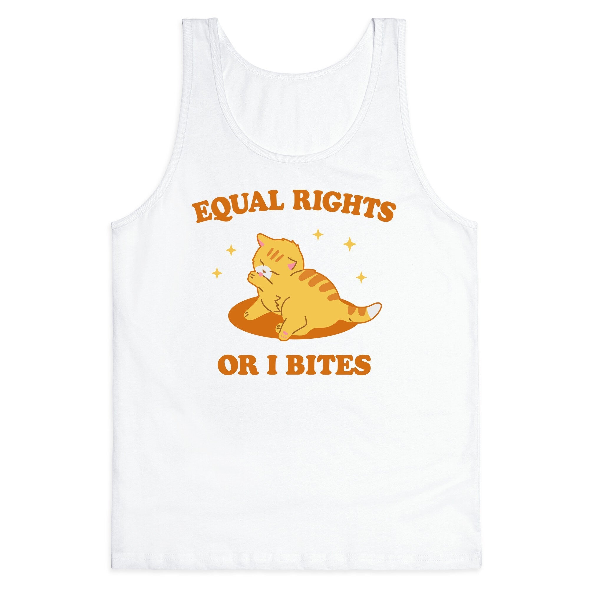 Equal Rights or I Bites Tank Top - Adult & Kids T-Shirts, Sweatshirts & Hoodies apparel design preview 1