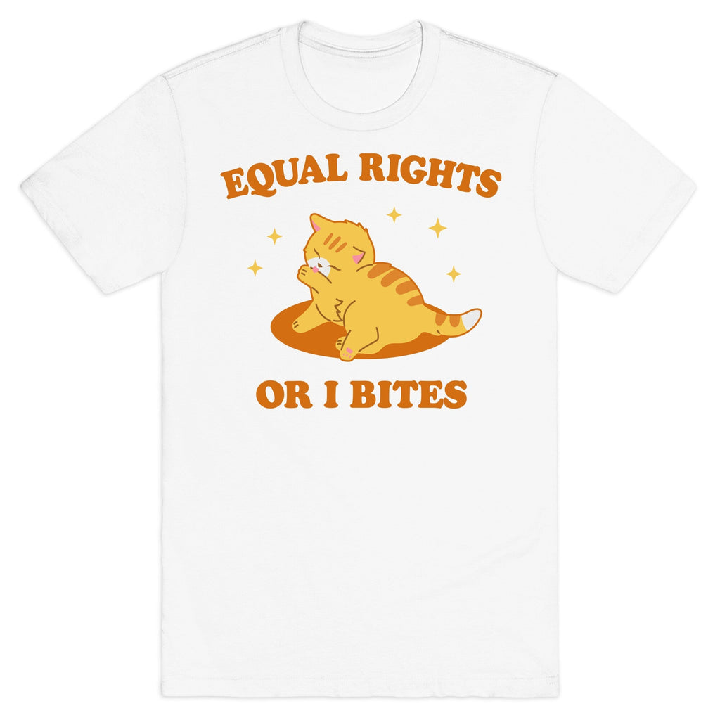 Equal Rights or I Bites - Adult & Kids T-Shirts, Sweatshirts & Hoodies apparel design preview 1
