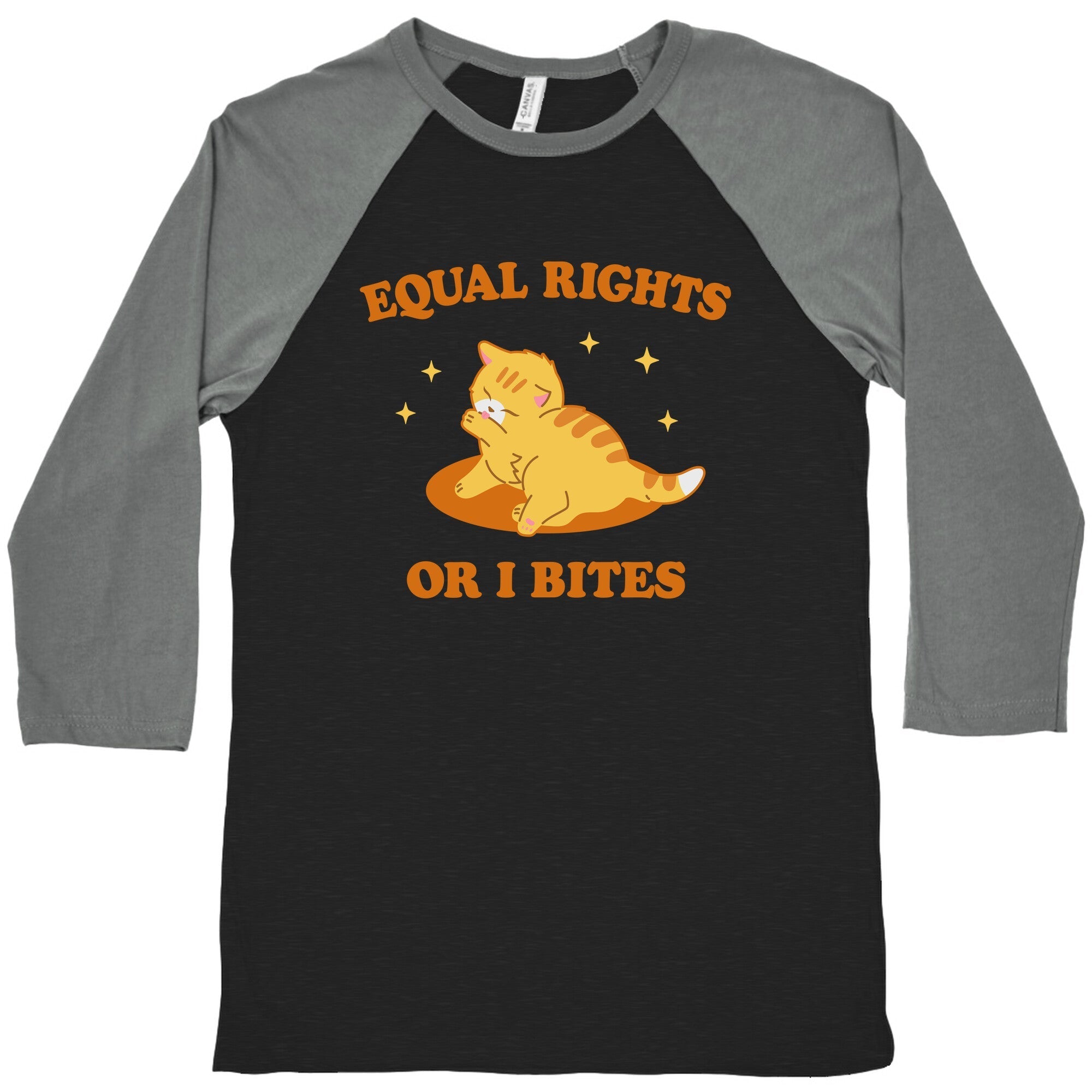Equal Rights or I Bites Baseball - Adult & Kids T-Shirts, Sweatshirts & Hoodies apparel design preview 1