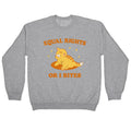 Equal Rights or I Bites Crewneck - Adult & Kids T-Shirts, Sweatshirts & Hoodies apparel design preview 1
