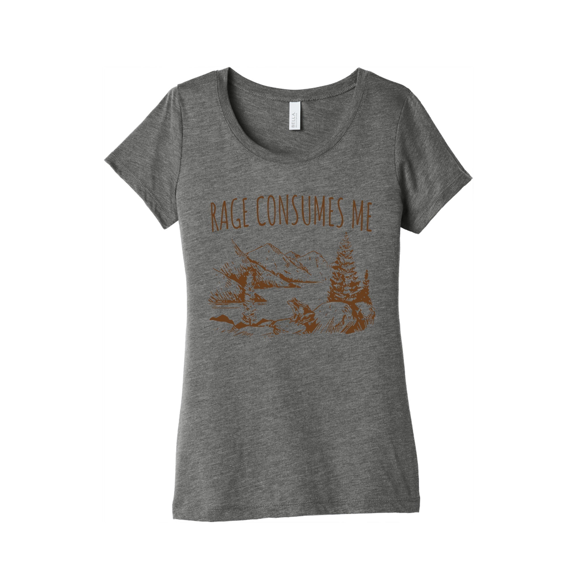 Rage Consumes Me Womens Triblend - Adult & Kids T-Shirts, Sweatshirts & Hoodies apparel design preview 1