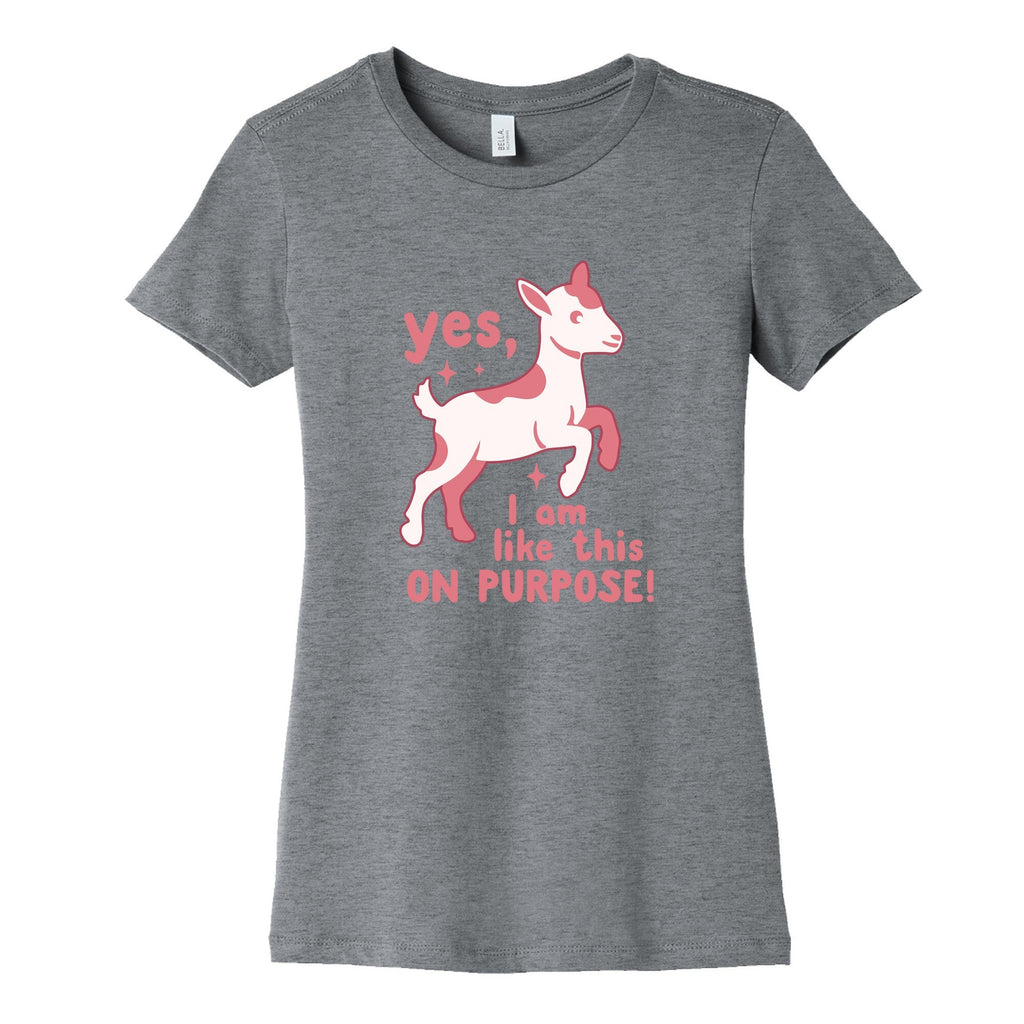 Yes I Am Like This On Purpose Womens Cotton - Adult & Kids T-Shirts, Sweatshirts & Hoodies apparel design preview 1