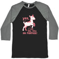 Yes I Am Like This On Purpose Baseball - Adult & Kids T-Shirts, Sweatshirts & Hoodies apparel design preview 1