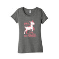 Yes I Am Like This On Purpose Womens Triblend - Adult & Kids T-Shirts, Sweatshirts & Hoodies apparel design preview 1