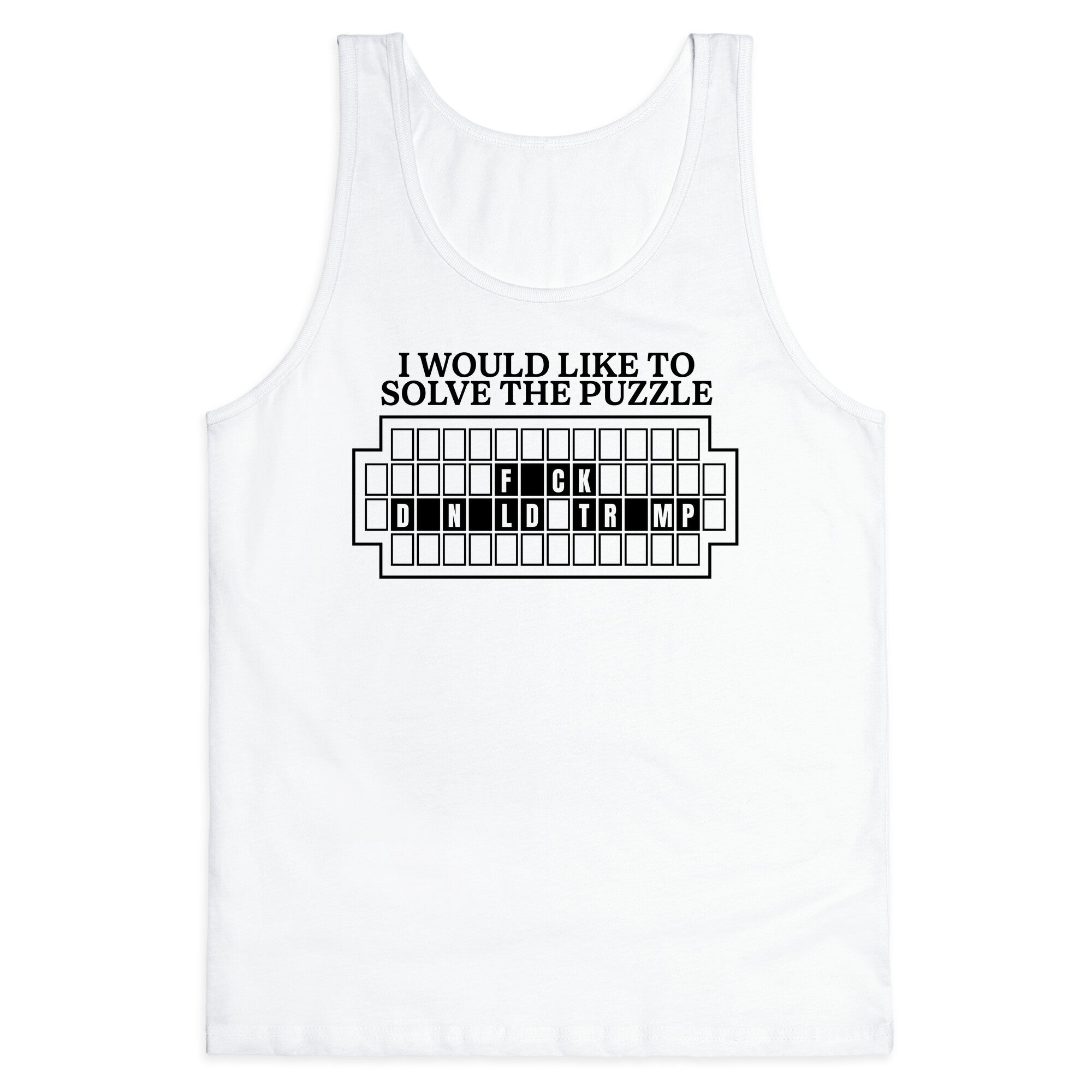 Wheel Of Fortune Tank Top - Adult & Kids T-Shirts, Sweatshirts & Hoodies apparel design preview 1