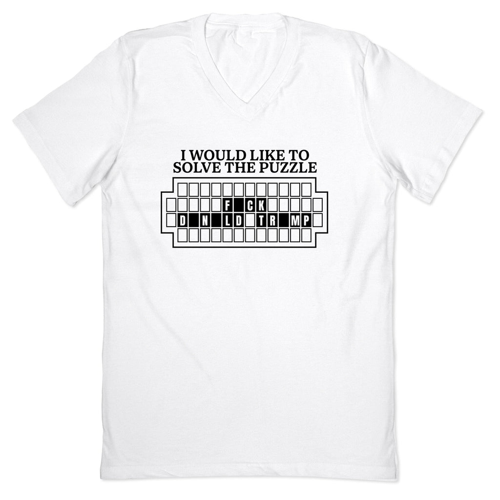 Wheel Of Fortune V-Neck - Adult & Kids T-Shirts, Sweatshirts & Hoodies apparel design preview 1