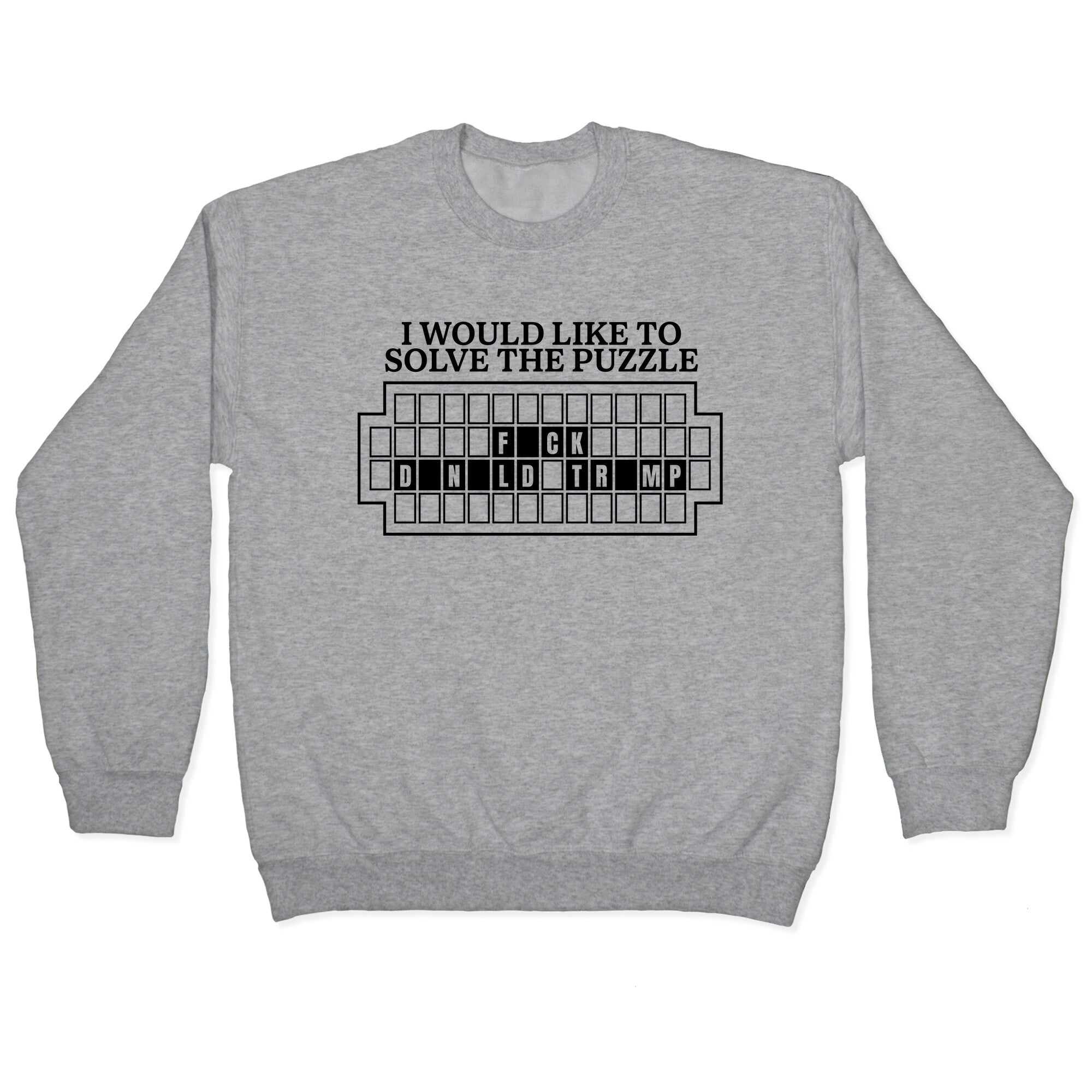 Wheel Of Fortune Crewneck - Adult & Kids T-Shirts, Sweatshirts & Hoodies apparel design preview 1