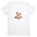 Mushroom Peens V-Neck - Adult & Kids T-Shirts, Sweatshirts & Hoodies apparel design preview 1