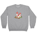 Mushroom Peens Crewneck - Adult & Kids T-Shirts, Sweatshirts & Hoodies apparel design preview 1