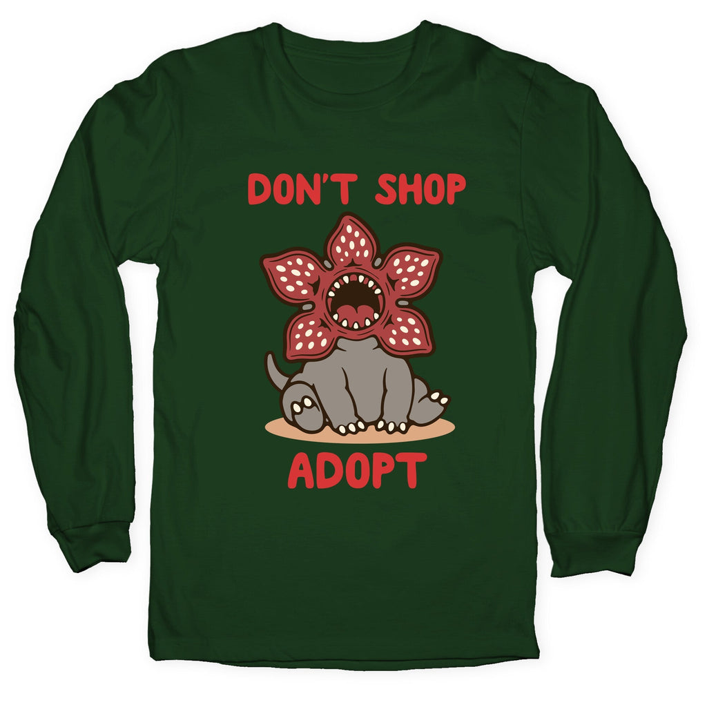 Dont Shop Adopt Demogorgon - Adult & Kids T-Shirts, Sweatshirts & Hoodies apparel design preview 1