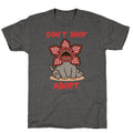 Dont Shop Adopt Demogorgon Unisex Triblend - Adult & Kids T-Shirts, Sweatshirts & Hoodies apparel design preview 1