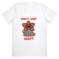 Dont Shop Adopt Demogorgon V-Neck - Adult & Kids T-Shirts, Sweatshirts & Hoodies apparel design preview 1