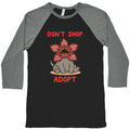 Dont Shop Adopt Demogorgon Baseball - Adult & Kids T-Shirts, Sweatshirts & Hoodies apparel design preview 1