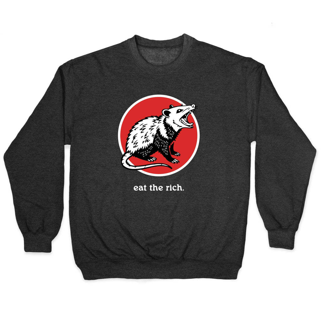 Eat The Rich Crewneck - Adult & Kids T-Shirts, Sweatshirts & Hoodies apparel design preview 1