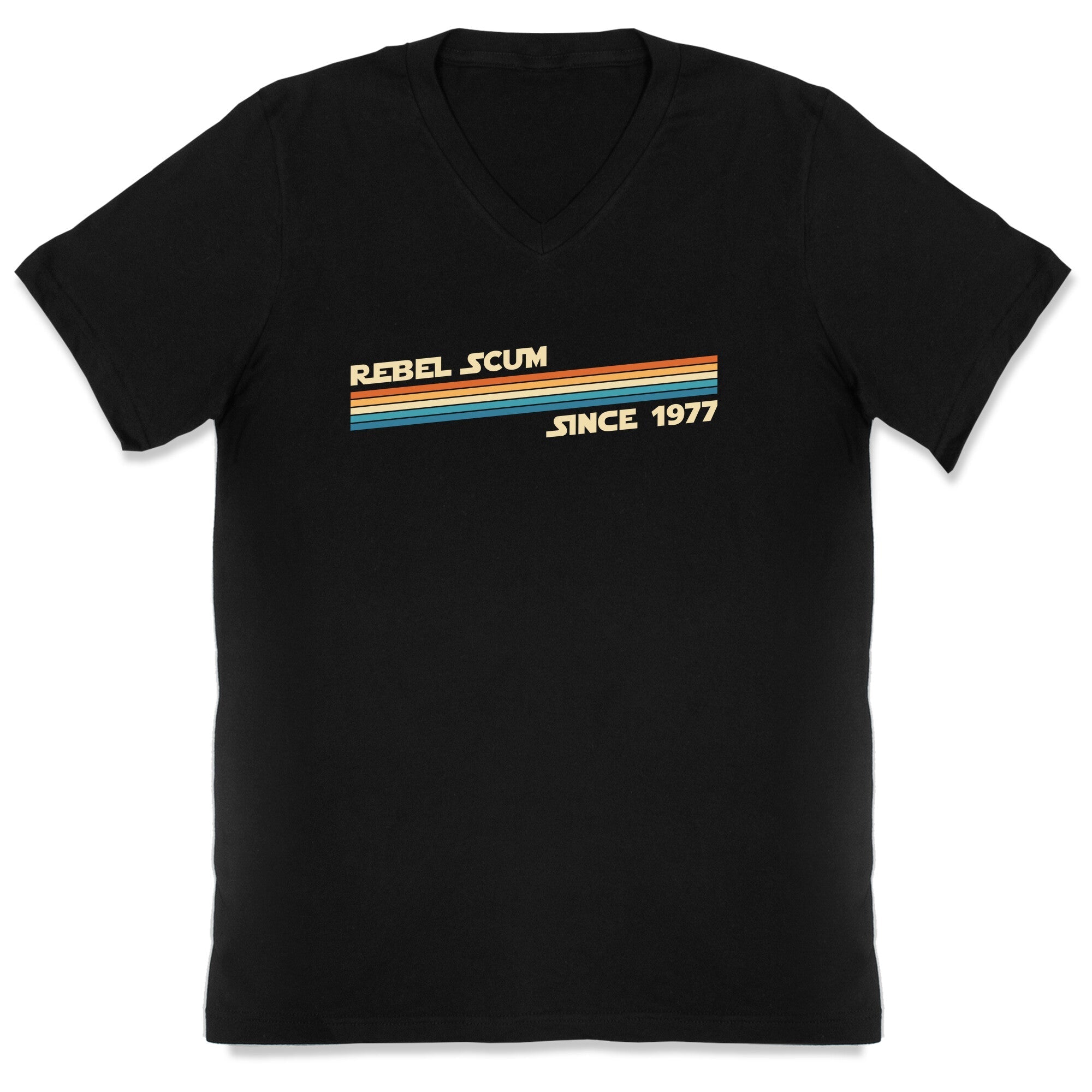 Rebel Scum V-Neck - Adult & Kids T-Shirts, Sweatshirts & Hoodies apparel design preview 1