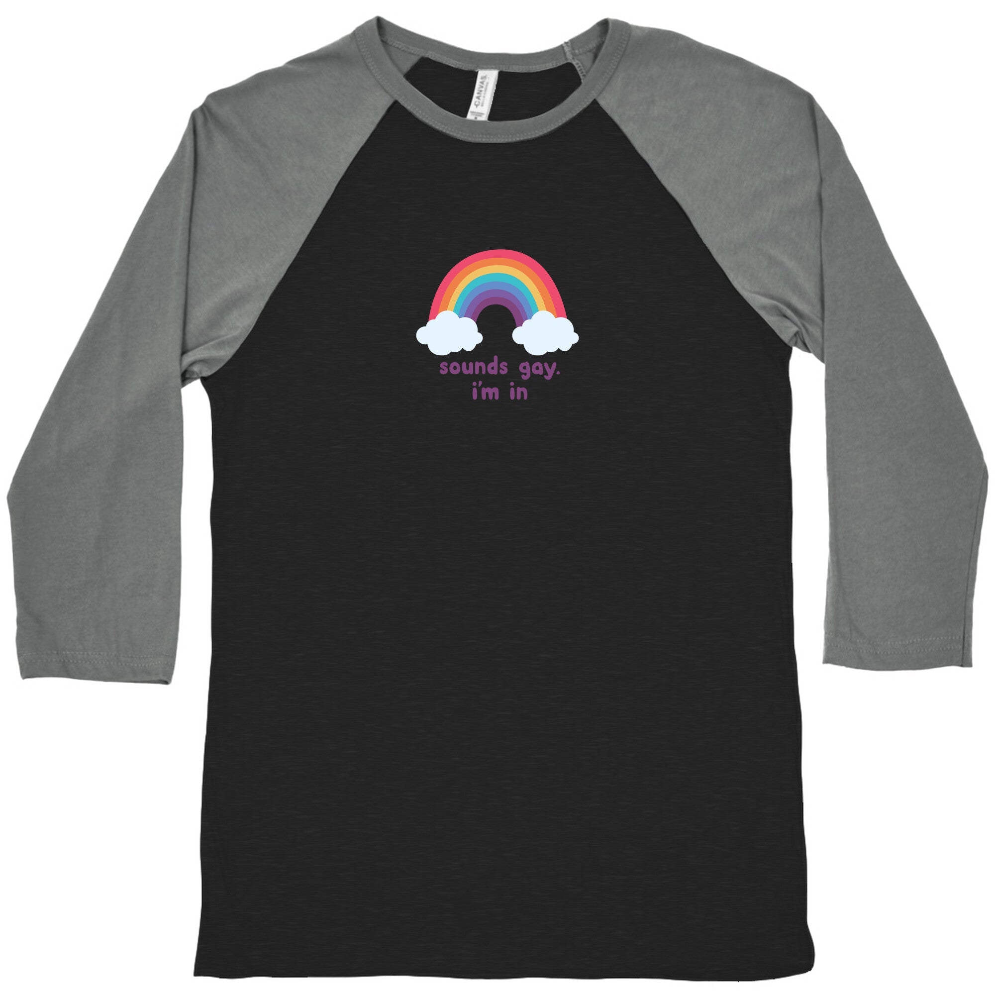 Sounds Gay, Im In Baseball - Adult & Kids T-Shirts, Sweatshirts & Hoodies apparel design preview 1