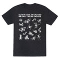 Bring Them Bugs Inside Unisex Triblend - Adult & Kids T-Shirts, Sweatshirts & Hoodies apparel design preview 1