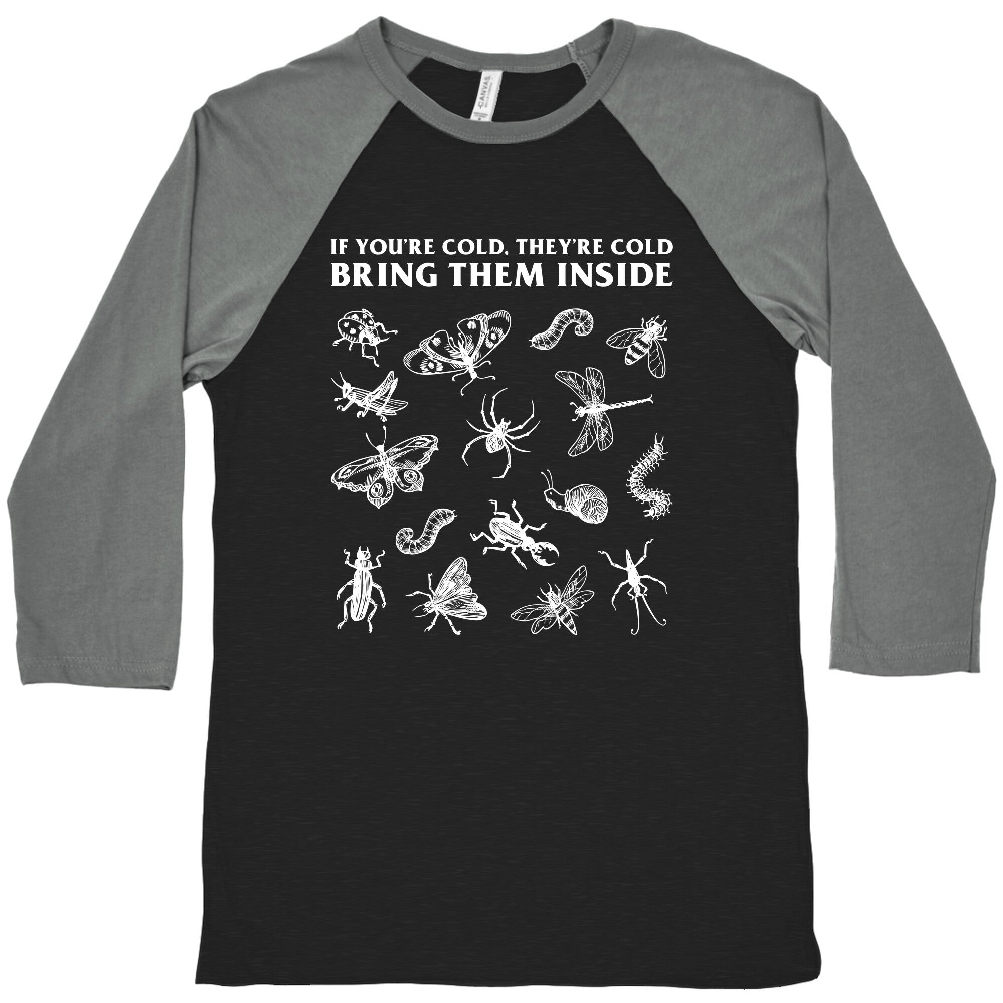 Bring Them Bugs Inside Baseball - Adult & Kids T-Shirts, Sweatshirts & Hoodies apparel design preview 1