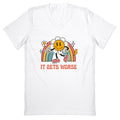 It Gets Worse V-Neck - Adult & Kids T-Shirts, Sweatshirts & Hoodies apparel design preview 1