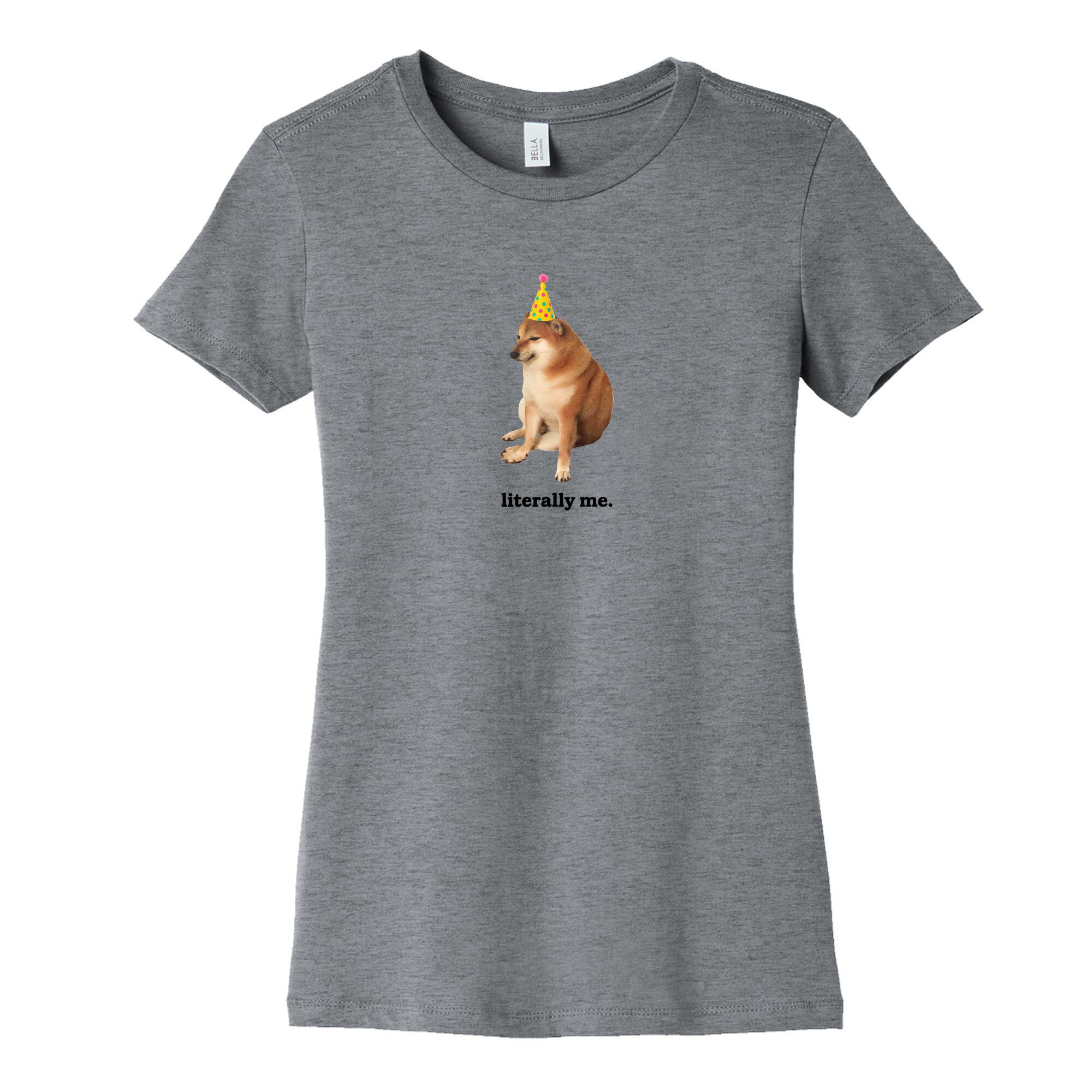Literally Me Womens Cotton - Adult & Kids T-Shirts, Sweatshirts & Hoodies apparel design preview 1