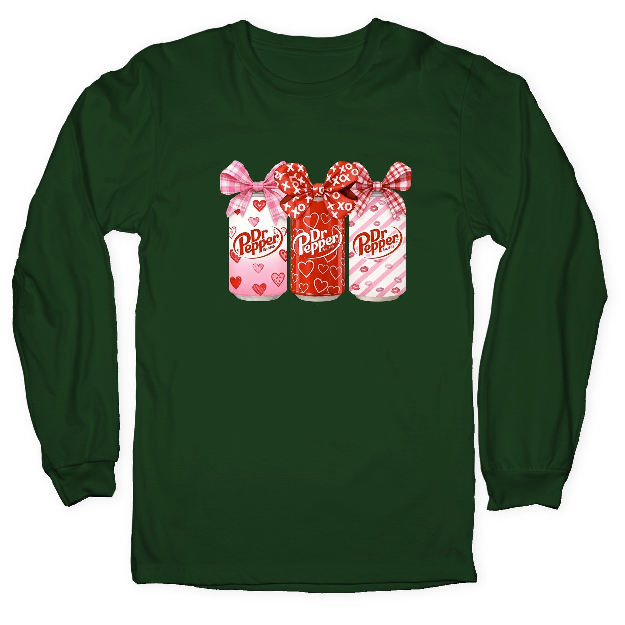 Dr. Pepper Valentine - Adult & Kids T-Shirts, Sweatshirts & Hoodies apparel design preview 1
