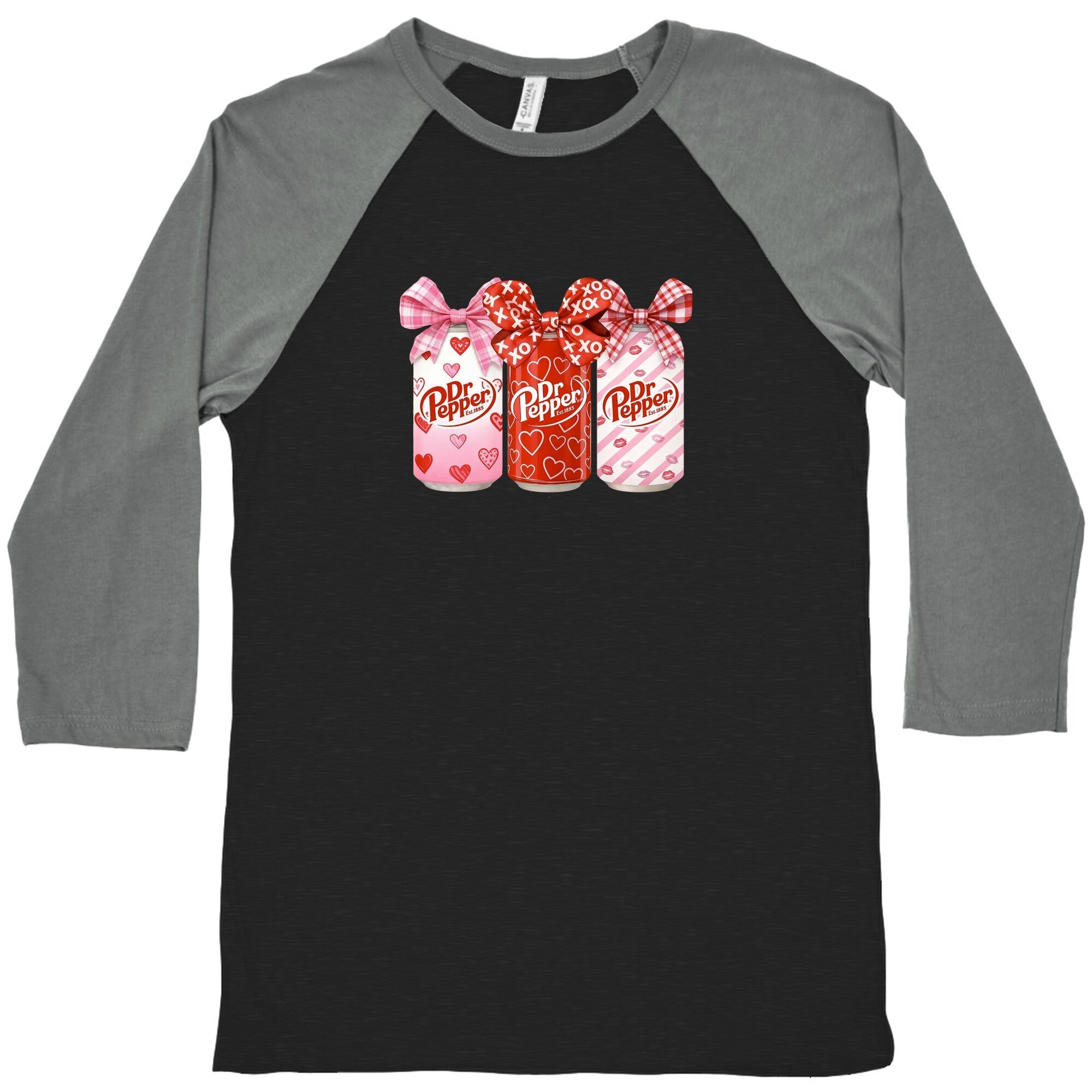 Dr. Pepper Valentine Baseball - Adult & Kids T-Shirts, Sweatshirts & Hoodies apparel design preview 1