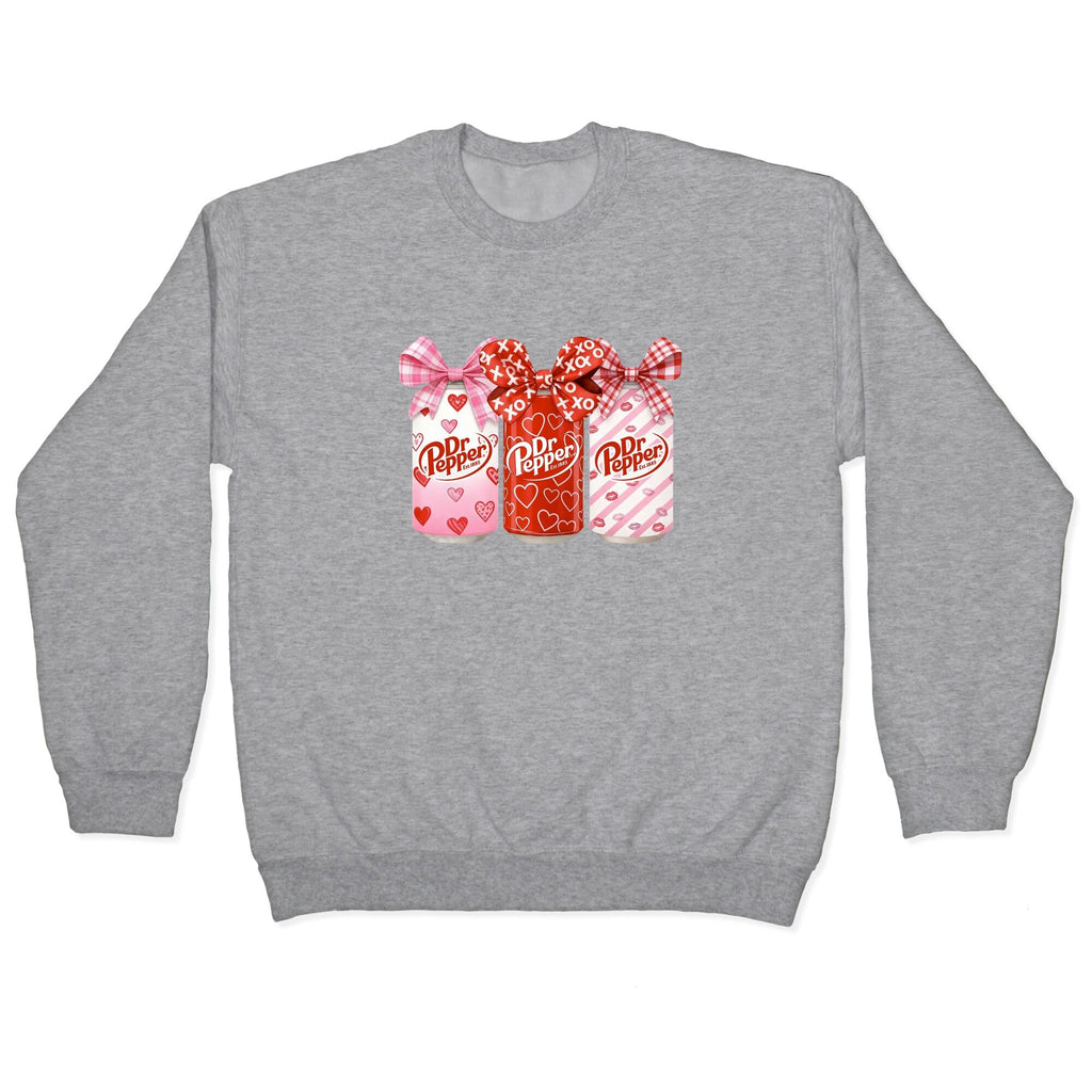 Dr. Pepper Valentine Crewneck - Adult & Kids T-Shirts, Sweatshirts & Hoodies apparel design preview 1