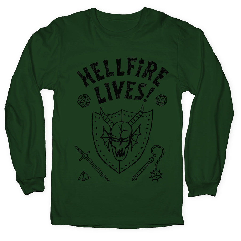 Hellfire Lives! - Adult & Kids T-Shirts, Sweatshirts & Hoodies apparel design preview 1