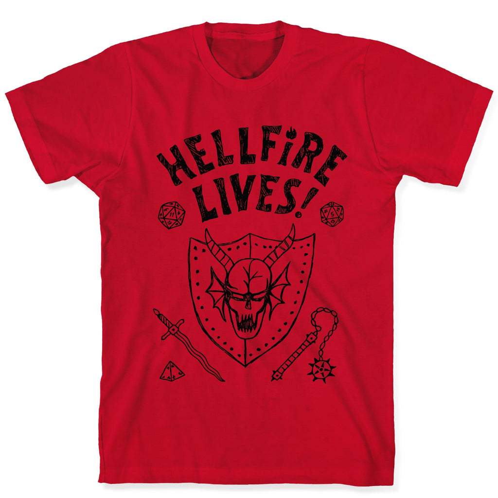 Hellfire Lives! - Adult & Kids T-Shirts, Sweatshirts & Hoodies apparel design preview 1