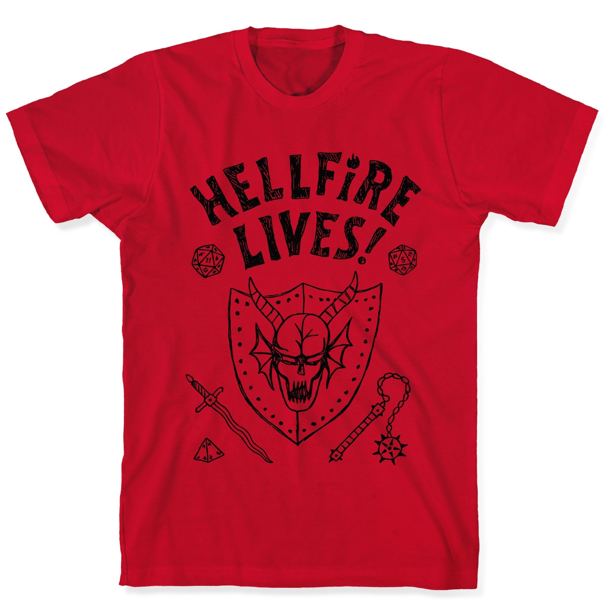 Hellfire Lives! - Adult & Kids T-Shirts, Sweatshirts & Hoodies apparel design preview 1