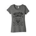 Hellfire Lives! Womens Triblend - Adult & Kids T-Shirts, Sweatshirts & Hoodies apparel design preview 1