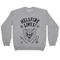 Hellfire Lives! Crewneck - Adult & Kids T-Shirts, Sweatshirts & Hoodies apparel design preview 1