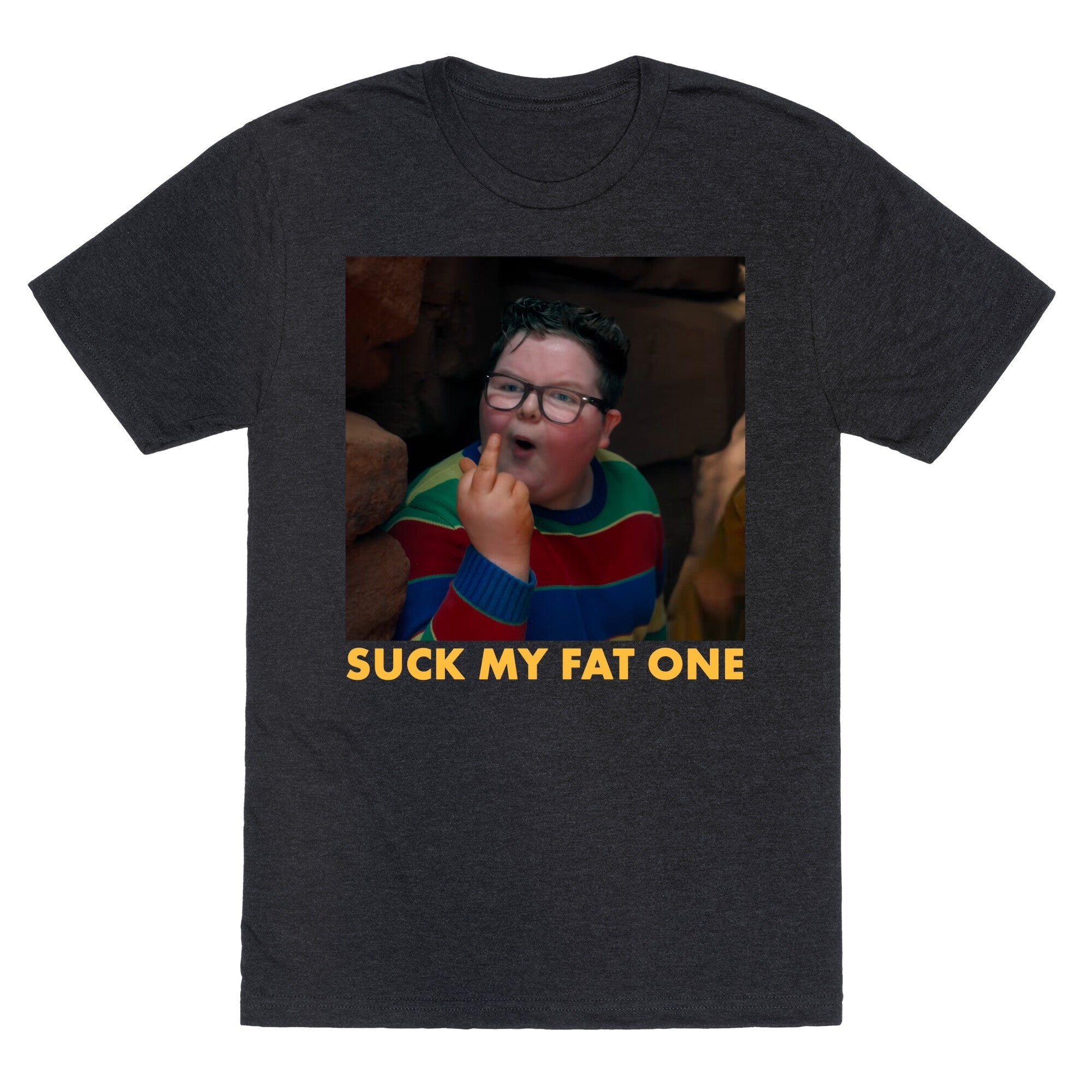 Suck My Fat One Unisex Triblend - Adult & Kids T-Shirts, Sweatshirts & Hoodies apparel design preview 1