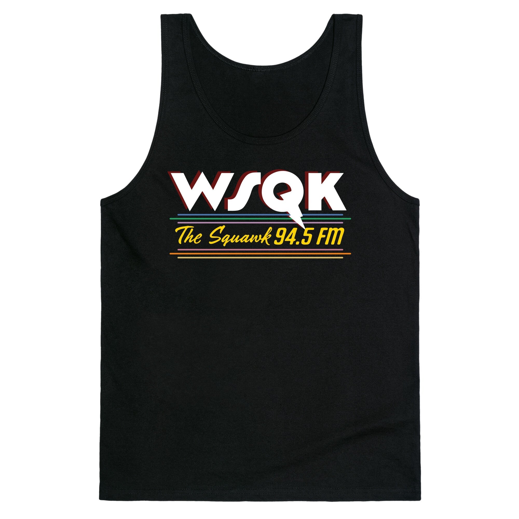 WSQK The Squawk Tank Top - Adult & Kids T-Shirts, Sweatshirts & Hoodies apparel design preview 1