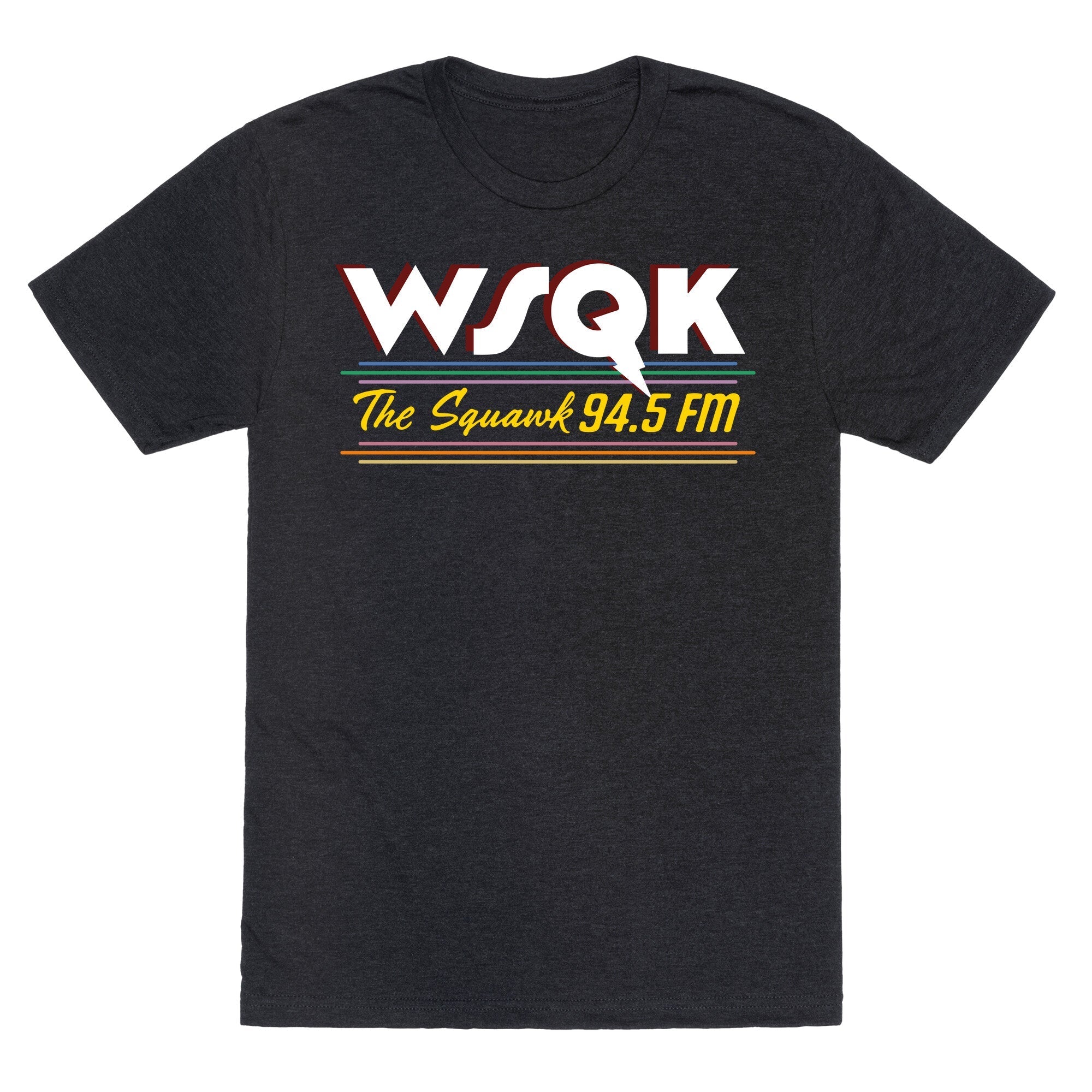 WSQK The Squawk Unisex Triblend - Adult & Kids T-Shirts, Sweatshirts & Hoodies apparel design preview 1